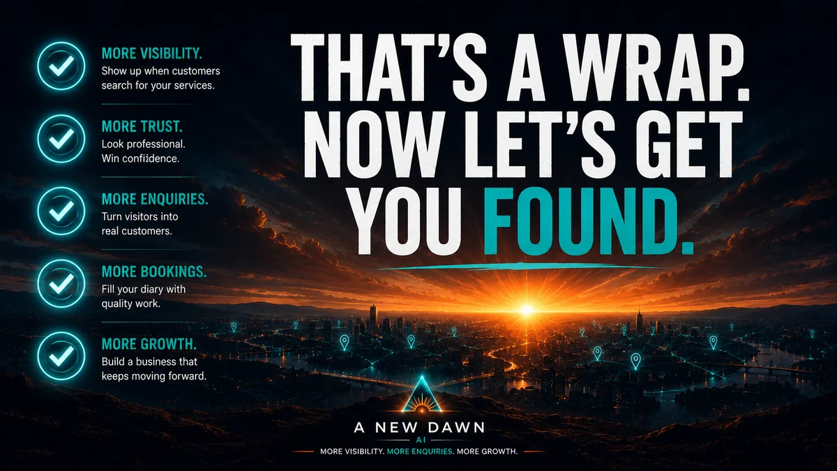 Series 1 wrap-up — Why Your Website Matters, A New Dawn AI