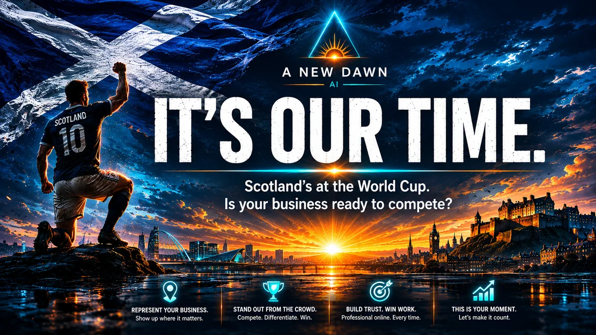 Scotland's at the World Cup — It's Our Time, A New Dawn AI